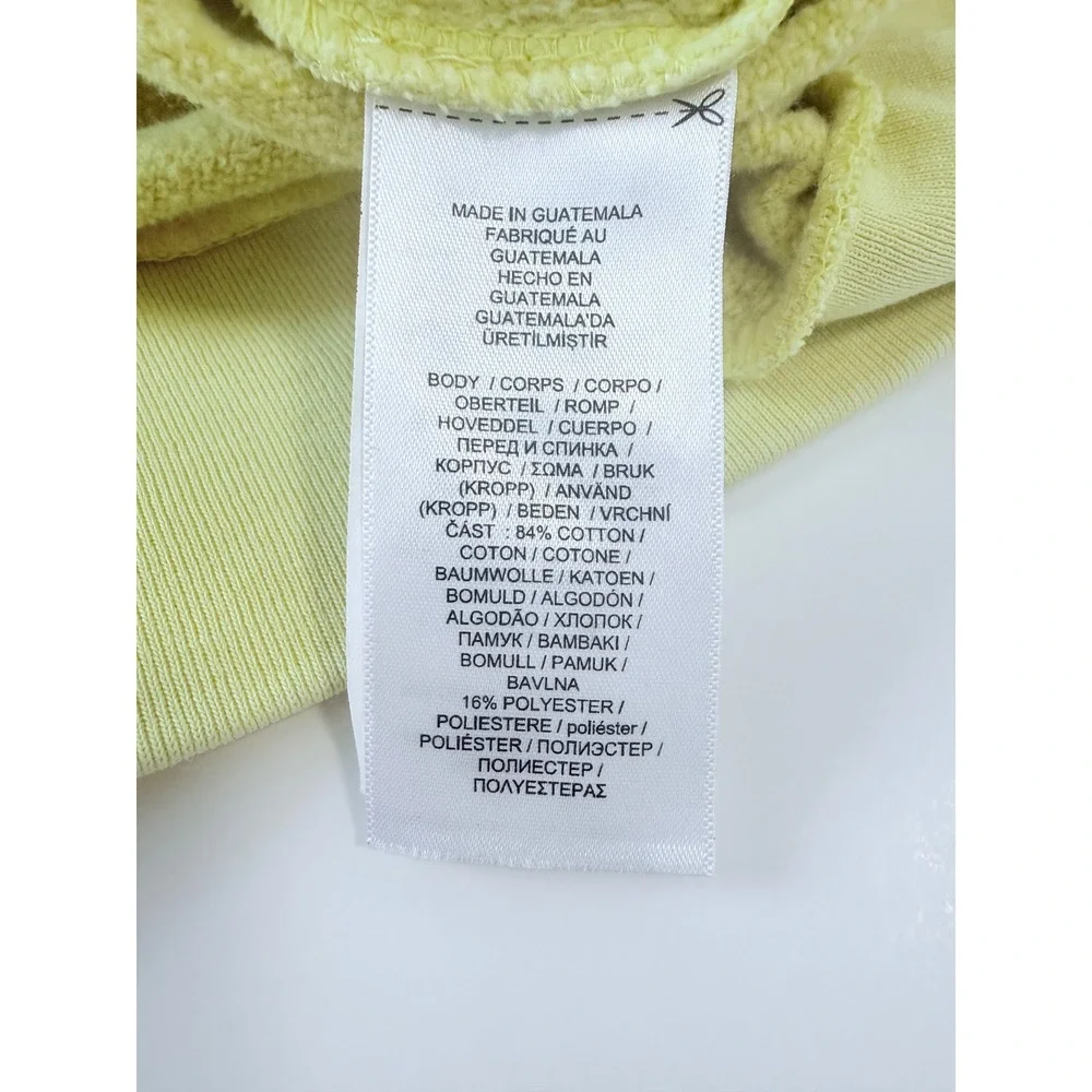 Polo Ralph Lauren Cotton Blend with Pockets Hoodie Yellow Size‎ M